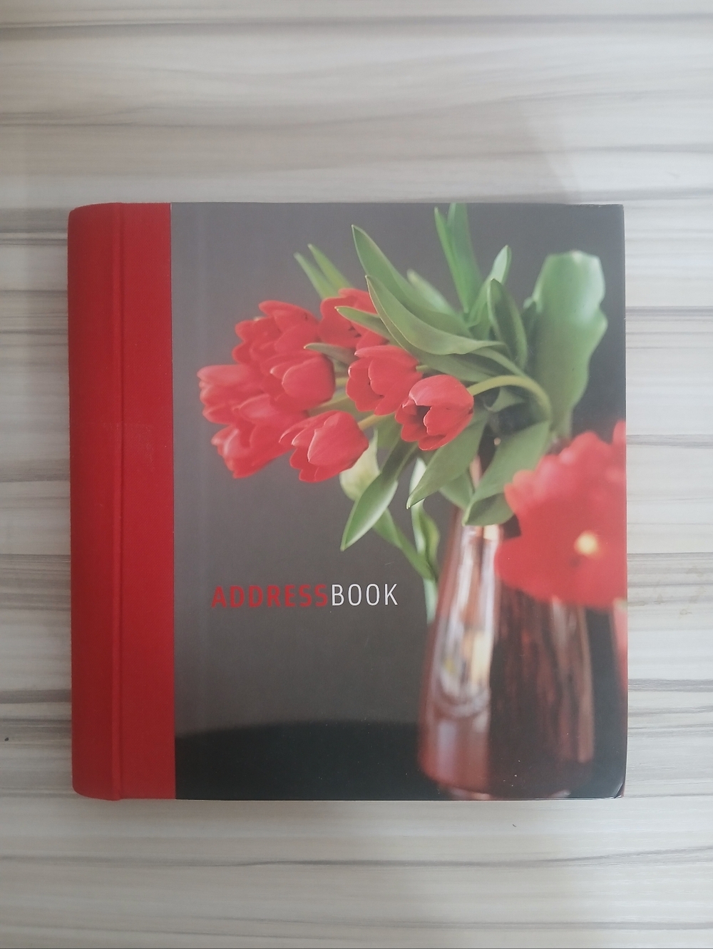 Vintage Flowers Address Book NEW